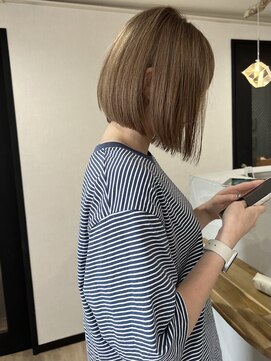 エモ(emo.) 20代/30代/40代/船橋ボブ/前下がりボブ 【村松】