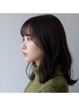 アームスヘアー 狭山ヶ丘店(arm's hair) 【狭山ヶ丘】学割U24＊透明感カラー×垢抜けミディアムレイヤー