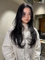 ニュートン(NEWTON)&nbsp;レイヤーカット　ハッシュカット　顔周り　韓国　髪質改善　立川