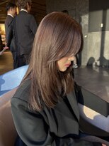 トレンチ(TRENCH)&nbsp;ラベンダーカラー　ミディアムレイヤー