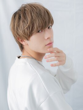 モッズヘアー メン 戸田公園店(mod's hair men) 学生フルバングカジュアルハイトーンフェザーマッシュe戸田公園