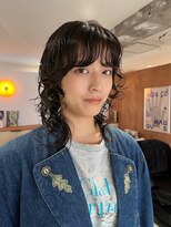 束&nbsp;ウルフレイヤーパーマ