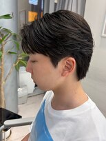 ハニー 町田(HONEY)&nbsp;韓国風センターパート ブルーブラック２