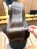【永久持続 クセを伸ばす髪質改善】カット+シルキーエステ+トリートメント