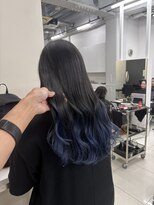 アライブ ハラジュク(ALIVE harajuku)&nbsp;ブリーチインナーバレイヤージュグラデーションカラー夕貴