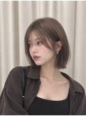 奈良 王寺/ブリーチなしダブルカラー/髪質改善/ボブ/ベージュ