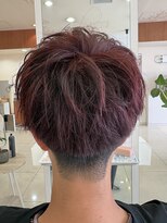 アール 滝ノ水店(#arl)&nbsp;ツーブロックヘアカラーレッド