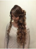ゆるふわ片寄せスタイル