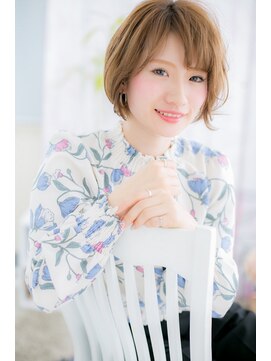 ミック ヘアアンドビューティー 大山店(miq  Hair&Beauty) 旬顔★前下がり♪ラブガーリーマッシュ