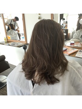 ヘアメイク エイト キリシマ(hair make No.8 kirishima) ブルーベージュ♪カラー