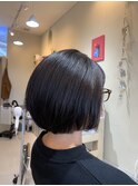 【大人かわいい】小顔コンパクトボブ 丸みボブ