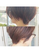 スタジオ アルファプラス 日暮里店(studio α+)&nbsp;30代40代50代◎大人ナチュラルショートボブ　日暮里