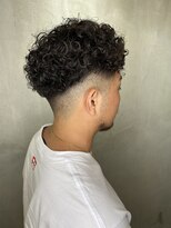 アンダーバーホワイトモデ 河内長野(_WHITE mode)&nbsp;☆ フェードカット　リッジパーマ