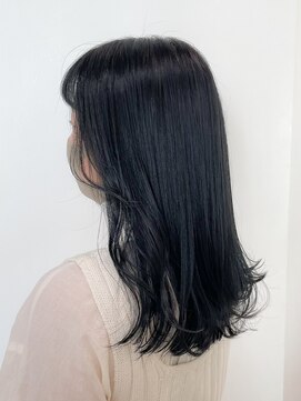 リベラ(LIBERA) 《TARO》ハイライトカラー ネイビーアッシュ