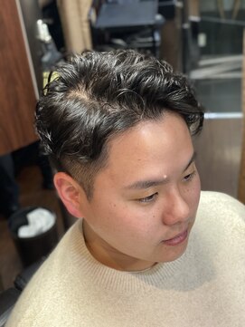 ヒロギンザ 新橋銀座口店(HIRO GINZA) 出来る男の色気あるビジネスパーマスタイル