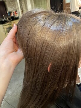 ロイジー(roijir) 表参道roijirハイトーンベージュ×シアーカラー