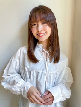 イオエ(ioe) 似合わせカット/メルティカラー/ウェーブミディアム/着物