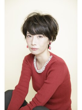 アフロディーテ 銀座(APHRODITE GINZA) 黒髪/グレーベージュ/レイヤーロング/前髪パーマ/銀座