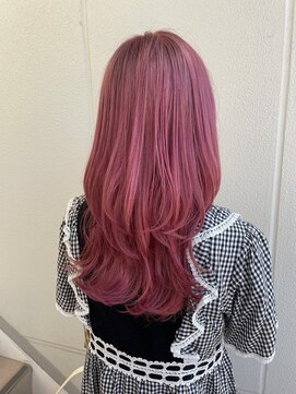 ガリカ シーム(Gallica/SEAM) 【桑原雪音】ゆる巻き透明感ピンクラベンダー/暖色カラー<原宿>