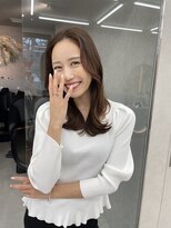 ロンド マーレ 天神大名店(Lond mare) イメチェン/チェリーブラウン/フェミニン/ダークアッシュ