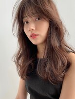 ソヨン 守口ジャガータウン店(SOYON)&nbsp;ひし形 ロングレイヤー ショコラグレージュ