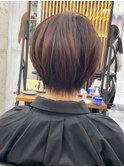 【松本 聖】ハンサムショートボブ後ろ《大阪梅田》