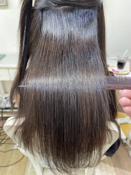 カシュカシュ(cache cache) 酸性ストレート　縮毛矯正　用賀