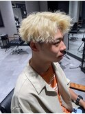 NEXT静岡NEO【櫻田】2回ブリーチホワイトベージュマッシュ