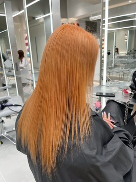 アールプラスヘアサロン(ar+ hair salon) オレンジベージュ
