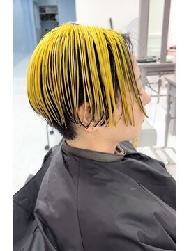 グラスペディア(graspedia) 白髪率高い方も染まるダブルカラーデザイン【広島脱白髪染め】