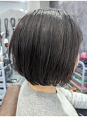 ステップボーンカット/アッシュブラック/アースカラー/30代40代