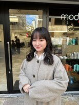 モッズ ヘア 京都店(mod's hair)&nbsp;ロングボブ
