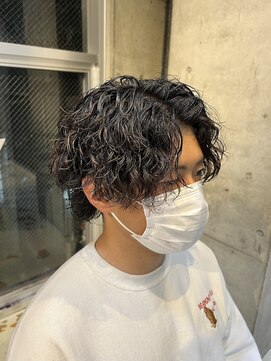 アーリー(Ali'i) ツイストスパイラルパーマウルフセンターパート