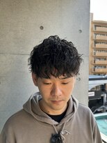 メンズサロン ウエストサイドカットクラブ(Men's West Side Cut Club) 2ブロック×ツイススパイラルパーマ