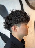 ダークアッシュ/韓国マッシュ/ニュアンスパーマ[錦糸町駅/men's]
