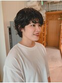ショートハードパーマ