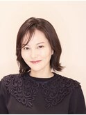 大人のナチュラルボブ