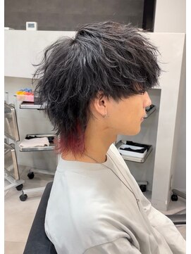 プルーブトウキョウ 渋谷(PROVE TOKYO) マッシュウルフ＋スパイラルパーマ