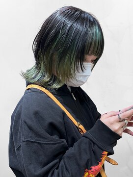 ユニバース(UNIVERSE.) インナーカラー×ウルフ