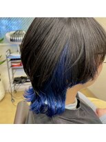 カヌン(Kanun)&nbsp;【インナーカラー】濃厚Blue