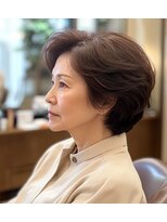 ラクレール 五香&nbsp;大人ショート50代【松戸#五香#白髪染め#カラー専門店】