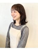 外ハネミディ