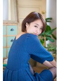 20代30代40代50代大人かわいいナチュラルボブ☆