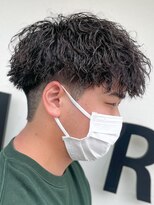 シャドウパーマメンズカットスパイラルパーマツイスパ波巻き