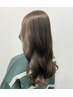 【拝頭限定】似合わせカット+赤みを抑えた透明感カラー+2stepトリートメント