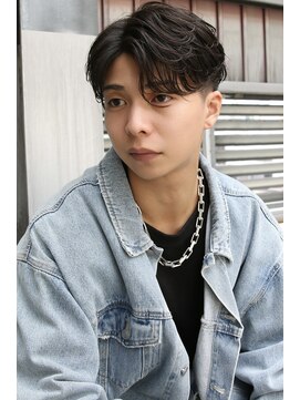 リコ ヘアアンドリラクゼーション 名駅店(LICO HAIR&RELAXATION) メンズフェザーショート 名古屋駅/名駅/パーマ/メンズ