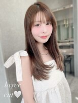 ロンド メリー 大宮(Lond merry)&nbsp;姫カットレイヤー/レイヤーカット/顔周り/韓国/髪質改善/大宮