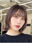 切りっぱなしボブ/くびれボブ/ぱつっとボブ/外ハネボブ