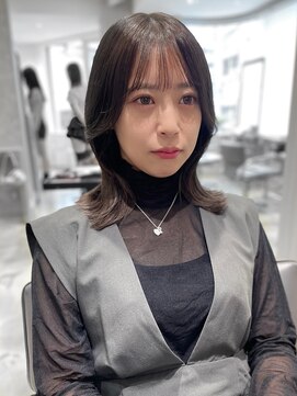 ユーフォリア 新宿通り(Euphoria) チャコールグレー/フォギーグレージュ/上品レイヤー