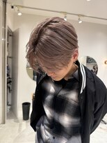 スタン 渋谷(Stam)&nbsp;グレージュ/ベージュ/グレー/ダブルカラー/ホワイトブロンド